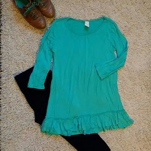 4/$20 Tunic with ruffles